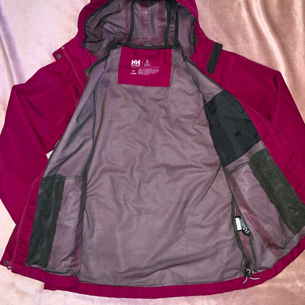 Helly Hansen Pink Rain Jacket - Picture 5 of 8
